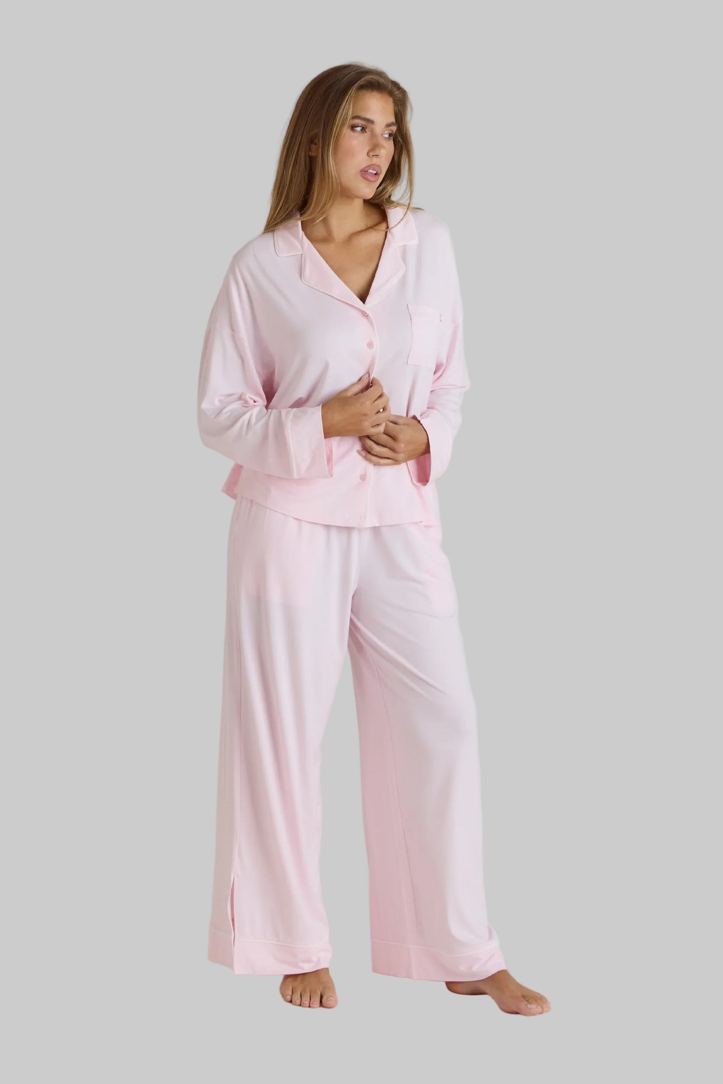 Modal Pyjama Trousers | Pink