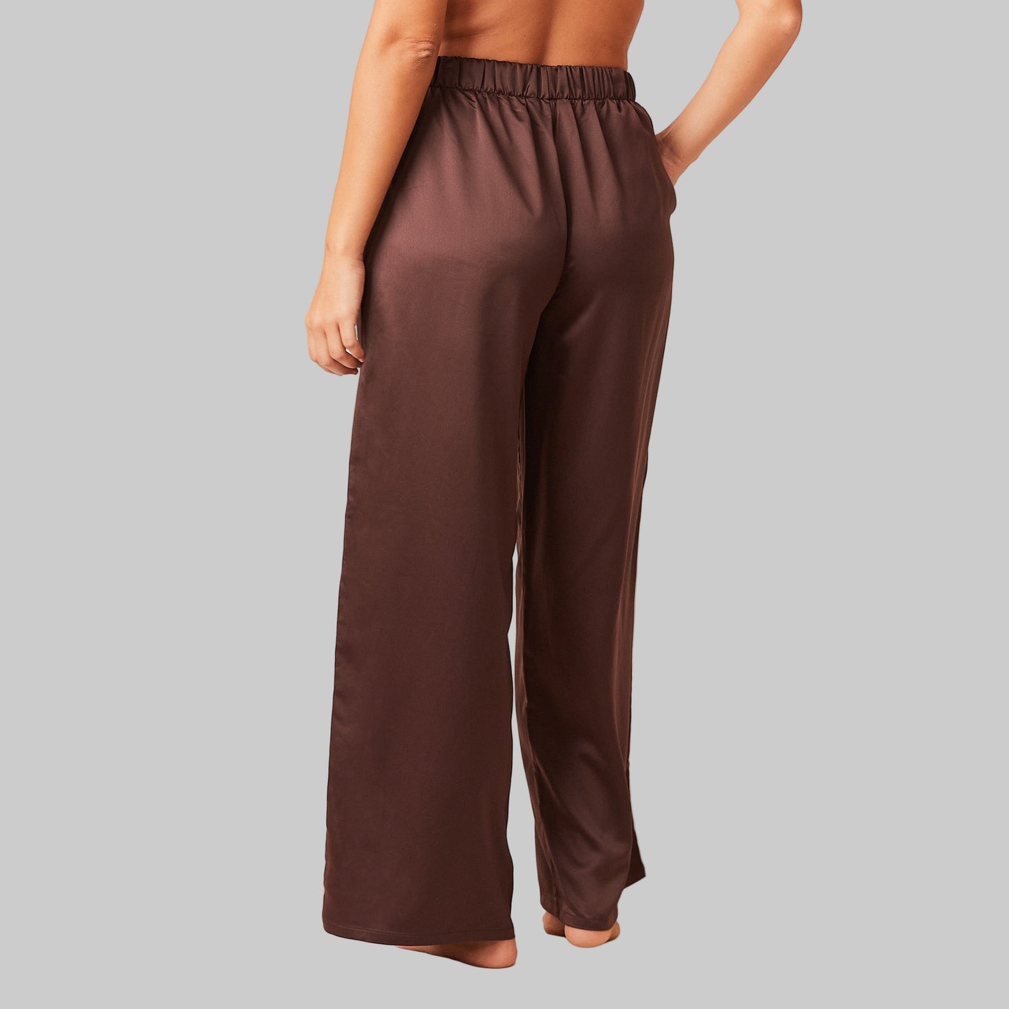 Classic Satin Pyjama Trousers | Elegant Relaxed Fit