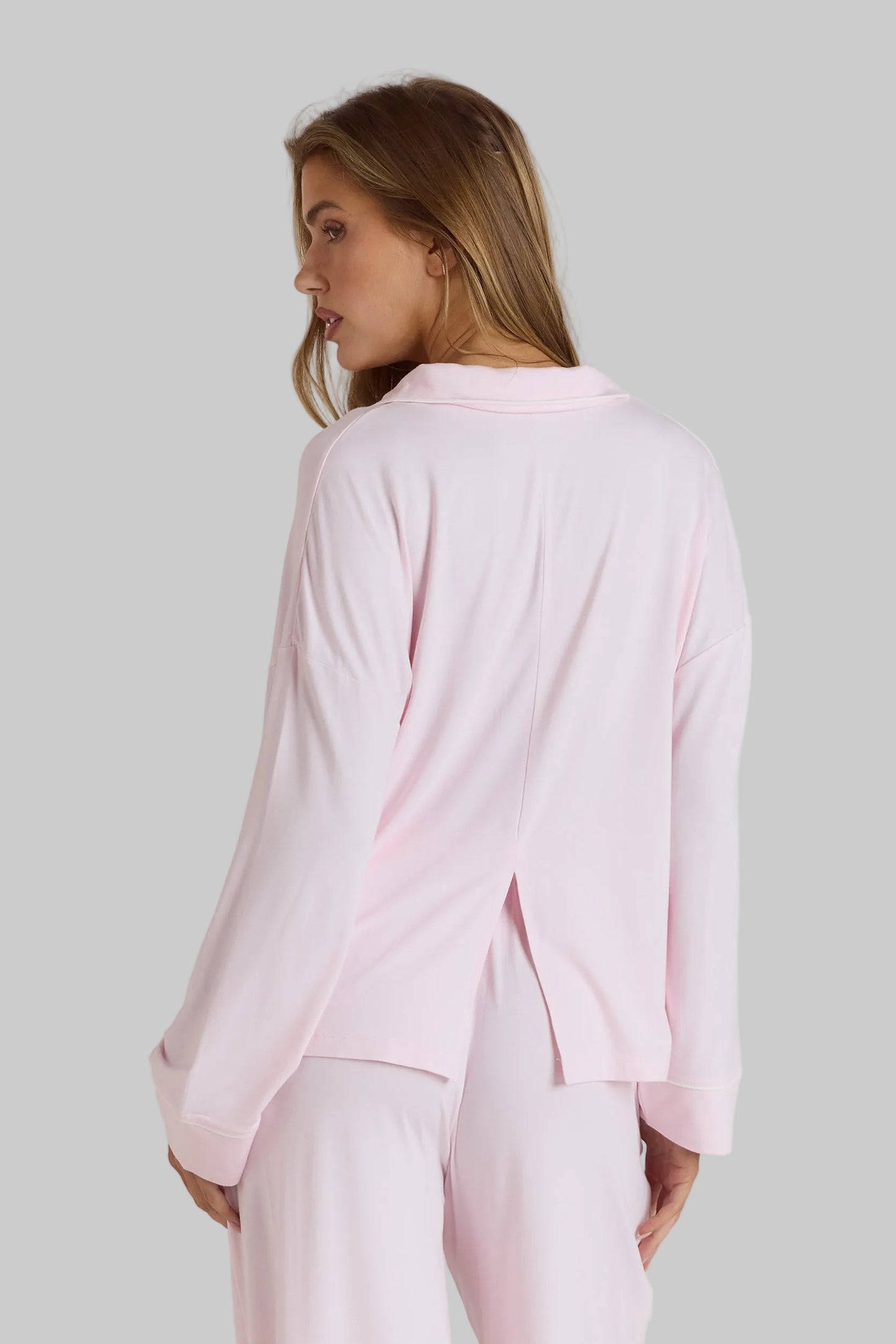 Modal Pyjama Shirt | Pink