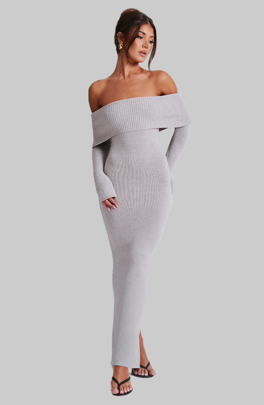 Beverley Knit Maxi Dress | Ribbed Style
