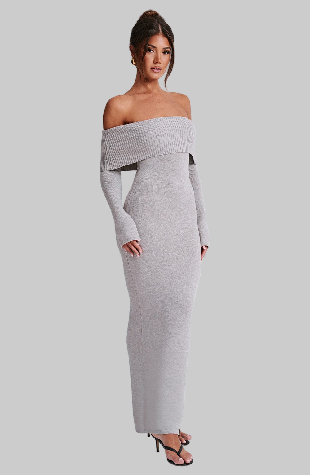 Beverley Knit Maxi Dress | Ribbed Style